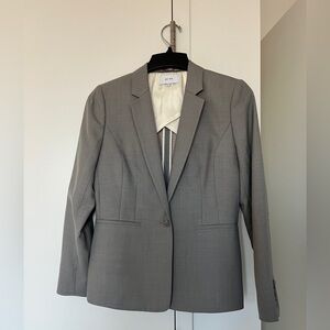 Reiss Grey Tailored Blazer